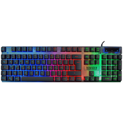 Clavier Gaming Filaire Akuma Shonen K01 / RGB / USB / Noir, Vue principale