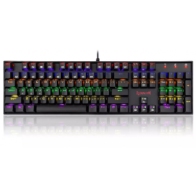 Clavier Gaming mécanique Redragon Mitra K551-KR / LED / Blue Switches