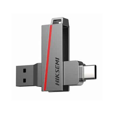 Clé USB Type C Hiksemi E307C 128 Go / USB 3.2 / Gris, Vue principale