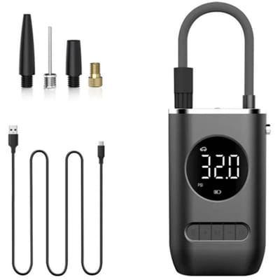 Compresseur Électrique Portable CZK-3668 4000mAh Noir, Vue principale