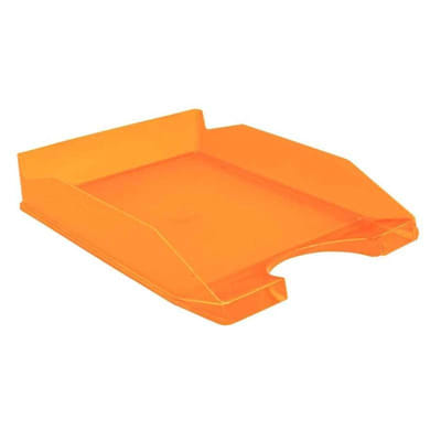 Corbeille à Courrier PBS Transparent - Orange, Vue principale