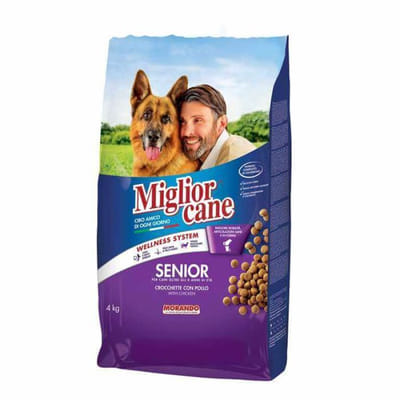 Croquettes MIGLIOR CANE Senior Poulet 4Kg, Vue principale