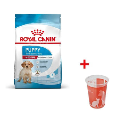 Croquettes Royal Canin Medium Puppy 4 kg - 3182550708180, Vue principale