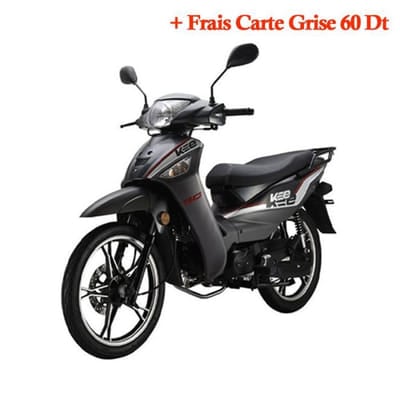Cyclomoteur ZIMOTA KEE 109 cc - Noir, Vue principale