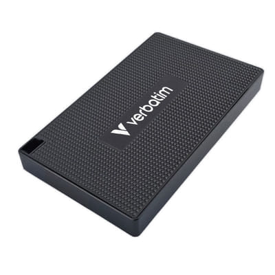 Disque Dur Externe SSD Verbatim Métal Mini 1To USB 3.2 Noir, Vue principale