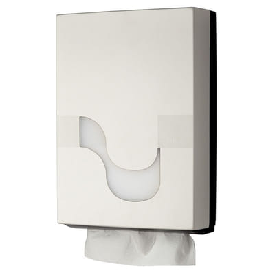 Distributeur Papier Toilette A Dévidage Centrale Celtex C92130 Blanc, Vue principale