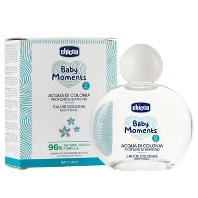 Eau De Cologne CHICCO Baby Moments Pour Bébé - 100ml, Vue principale