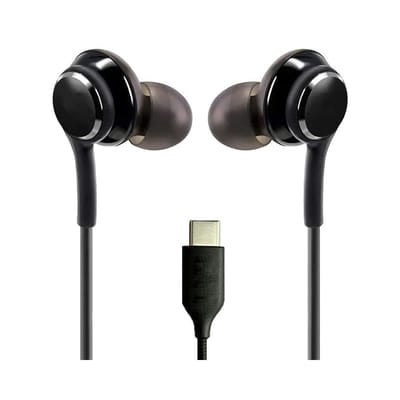 Écouteurs filaires USB-C intra-auriculaires / black, Vue principale