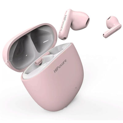 Ecouteurs Sans Fil HiFuture Rose, Vue principale