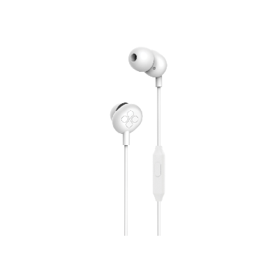 Écouteurs stéréo avec micro Promate Ice / Blanc