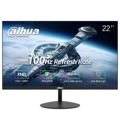 Écran Dahua A200Y 22" Full HD VA / 100 Hz / VGA / HDMI / Noir, Vue principale