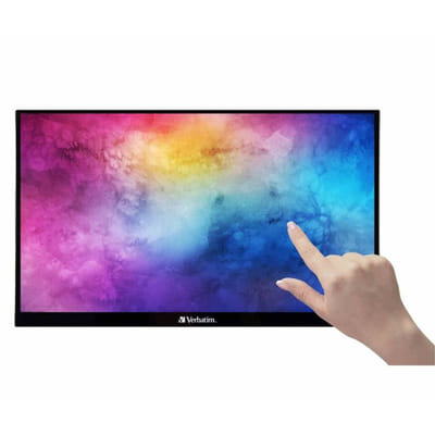 Ecran Portable Verbatim PMT-14 14" FHD IPS 60Hz Noir, Vue principale