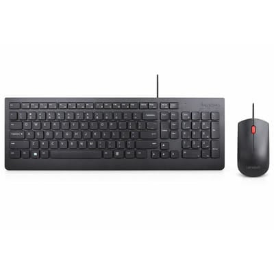 Ensemble Clavier et Souris FILAIRE 4X31R64402 - Noir, Vue principale