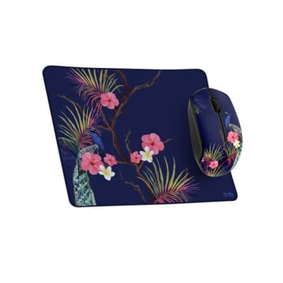 Ensemble Sans Fil Souris & Tapis TNB design TROPIC, Vue principale
