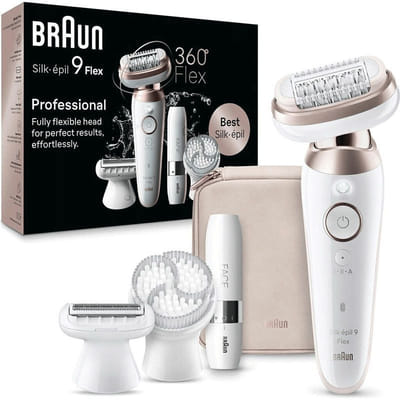Epilateur Braun Silk Epil 9 6en1 Flex SES9-360 Blanc, Vue principale