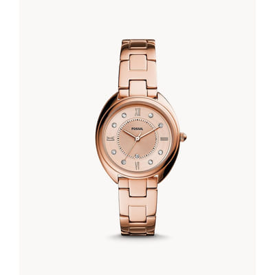 Fossil Gabby Montre bracelet Femelle Quartz Or rose, Vue principale