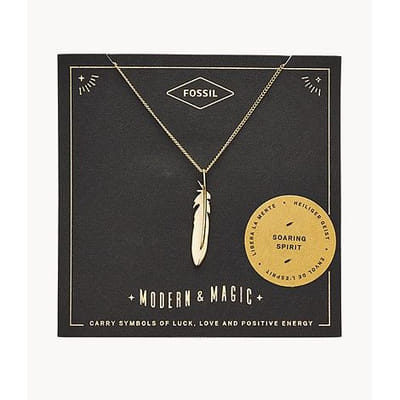Fossil JF03381710 collier Femme Acier inoxydable, Vue principale