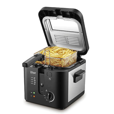 Friteuse électrique ZILAN noir (ZLN0010), Vue principale
