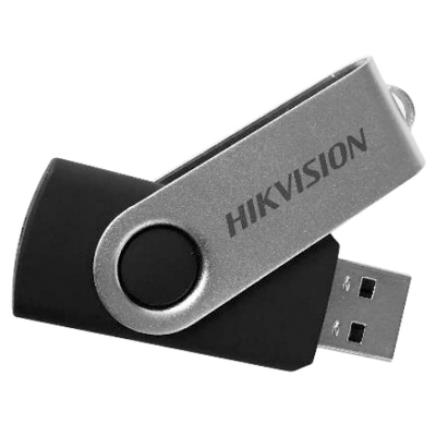 Hikvision Digital Technology M200S lecteur USB flash 64 Go USB Type-A 2.0 Noir, Argent