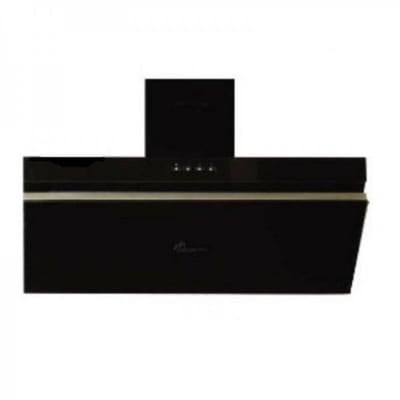 Hotte cheminée MONTBLANC 60 cm-Noir (HC60BL), Vue principale