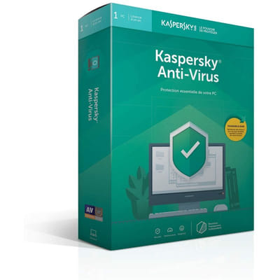 Kaspersky Internet Security 2021 - 1 an / 1 poste, Vue principale