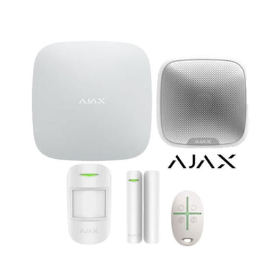 Kit Alarme Sans Fil AJAX Avec Sirène Externe + Installation Gratuite Grand Tunis, Vue principale