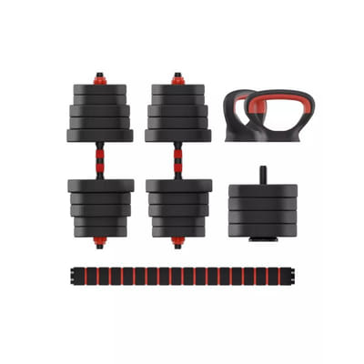 Kit de musculation KSIX 50 kg BMANC01N50 - Noir, Vue principale