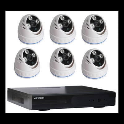 Kit DVR AHD 6 canaux + 6 Caméra MIPVISION Internes 2MP, Vue principale