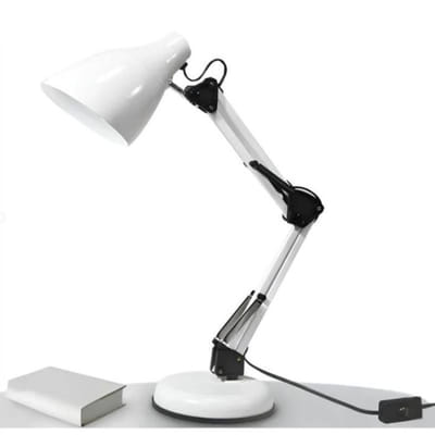 Lampe de Bureau Architecte Réglable - Blanc, Vue principale