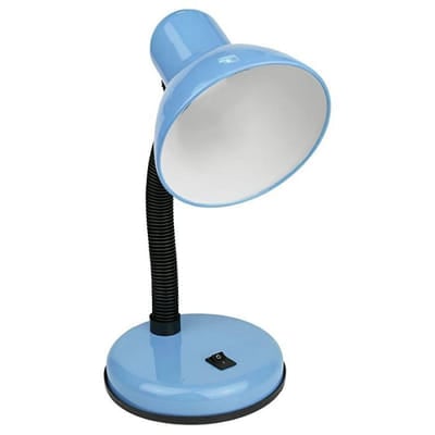 Lampe de Bureau Flexible Petit Model - Bleu, Vue principale