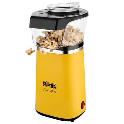 Machine à Pop Corn Sans Huile DSP KA2032 1300W Jaune, Vue principale