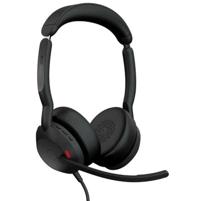 Micro Casque Bluetooth Jabra Evolve2 50 Stéréo MS Noir, Vue principale