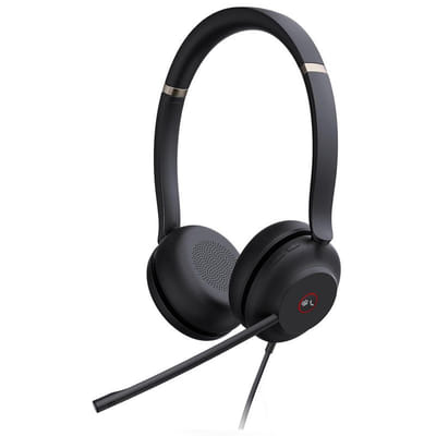 Micro Casque professionnel Yealink UH37 Noir, Vue principale