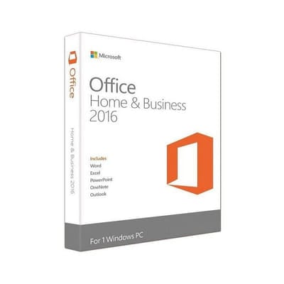 Microsoft Office Home & Business 2016 pour Windows - Français, Vue principale