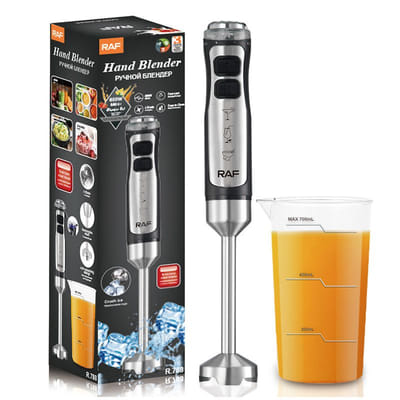 Mixeur Plongeant RAF R-788 600W Noir et Silver, Vue principale