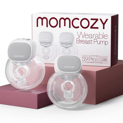 Momcozy S9 Pro (Lot de 2) Tire-Lait Portable avec 4 Tailles, Vue principale