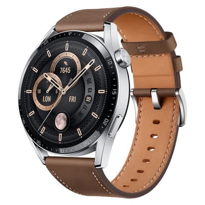 Montre Connectée Huawei Watch GT 3 46 mm Classic Marron, Vue principale