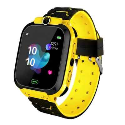 Montre Connectée Pour Enfants AMI S007 Avec Traceur GPS - Jaune, Vue principale