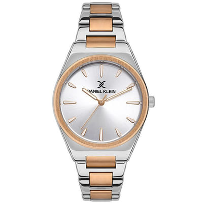 Montre Femme DANIEL KLEIN DK-1-13492-5 - Silver&Rose Gold, Vue principale