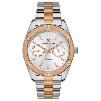 Montre Femme DANIEL KLEIN DK-1-13568-4 - Silver & Rose Gold, Vue principale