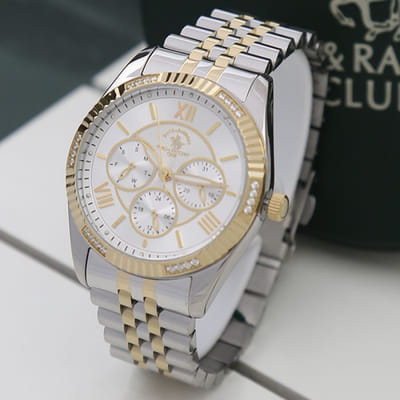 Montre Femme POLO SB-1-10005-5 - Silver & Gold, Vue principale