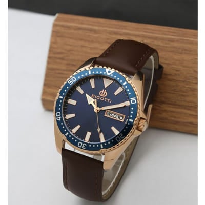Montre Homme BIGOTTI BG-1-10223-5 -Marron & Bleu (BG-1-10223-5), Vue principale