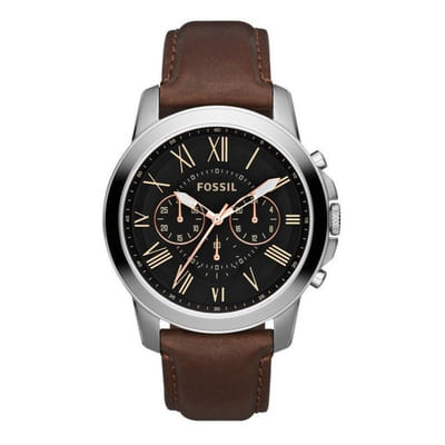 Montre Homme Marron FOSSIL FS4813, Vue principale