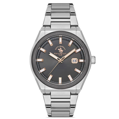 Montre Homme POLO SANTA BARBARA SB-1-10424-6 - Silver&Gris, Vue principale