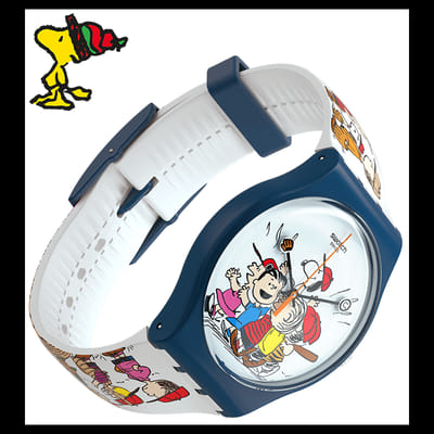 Montre Mixte Swatch FIRST BASE SO29Z107, Vue principale