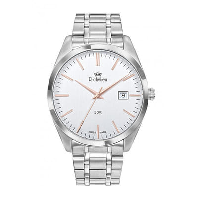 Montre Pour Homme Sport chic RICHELIEU SILVER SILVER 42 MRI5005M02911, Vue principale
