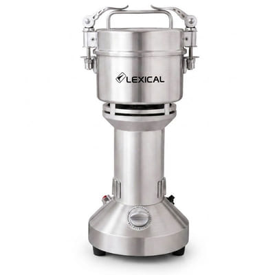 Moulin Multifonction LEXICAL LCG-0765 1500W 250G - Chrome, Vue principale