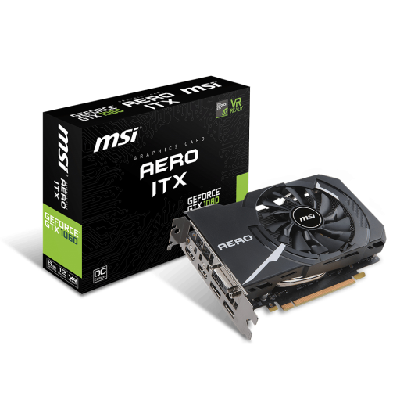 MSI AERO ITX Geforce GTX 1060 6G OC NVIDIA 6 Go GDDR5
