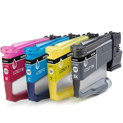 Pack de 4 Cartouches D'encre Brother LC527VAL Original 4 Couleurs, Vue principale