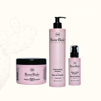 Pack Figue de Barbarie X Kératine Rose baie, Vue principale